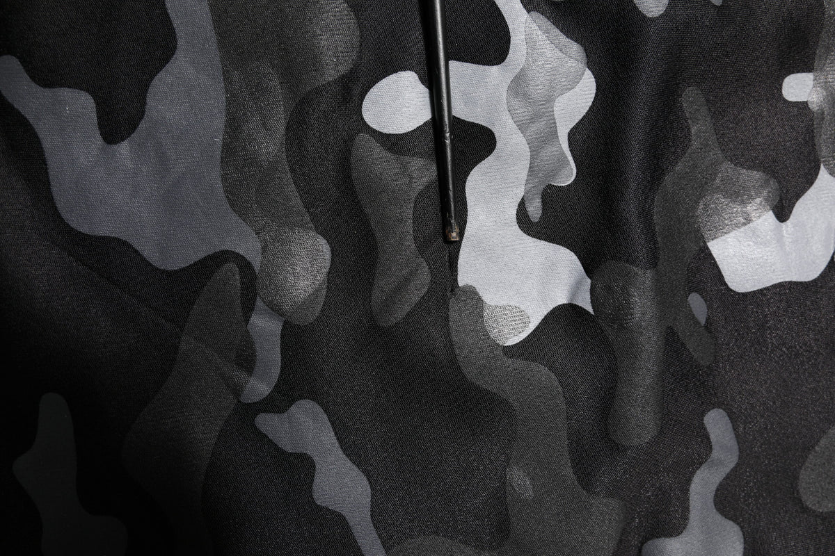 Sweat à capuche noir à motif camouflage Dolce &amp; Gabbana