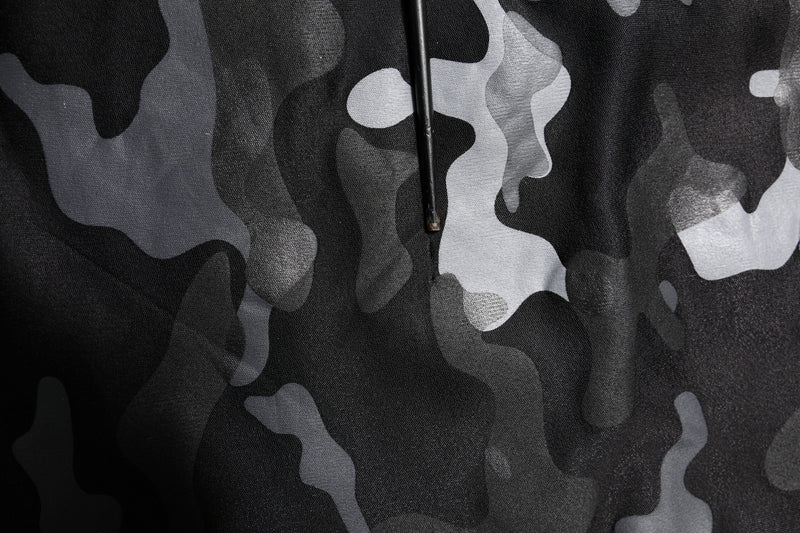Sweat à capuche noir à motif camouflage Dolce &amp; Gabbana