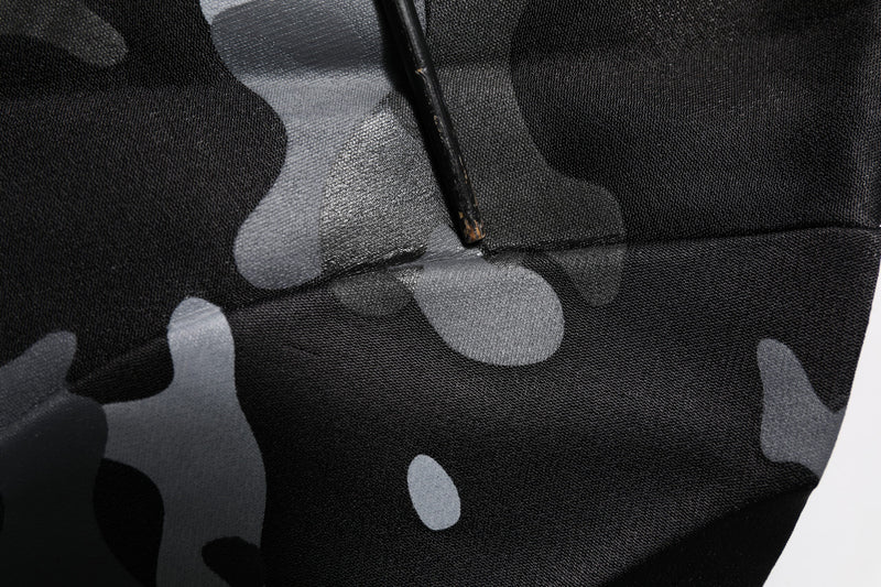 Sweat à capuche noir à motif camouflage Dolce &amp; Gabbana