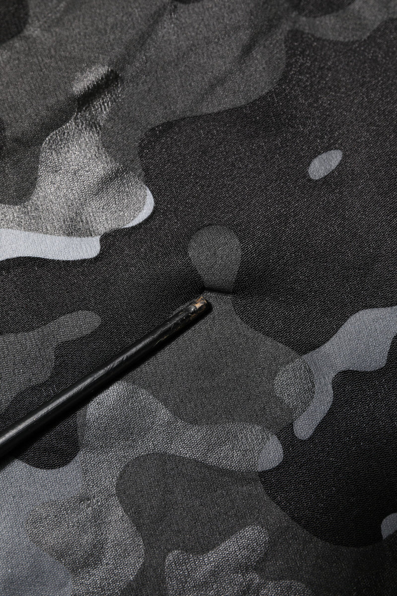 Sweat à capuche noir à motif camouflage Dolce &amp; Gabbana