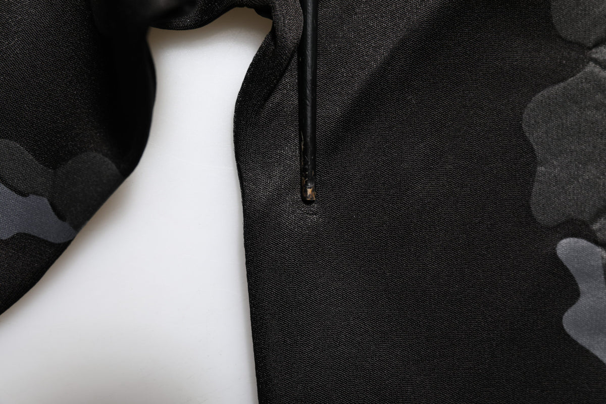 Sweat à capuche noir à motif camouflage Dolce &amp; Gabbana