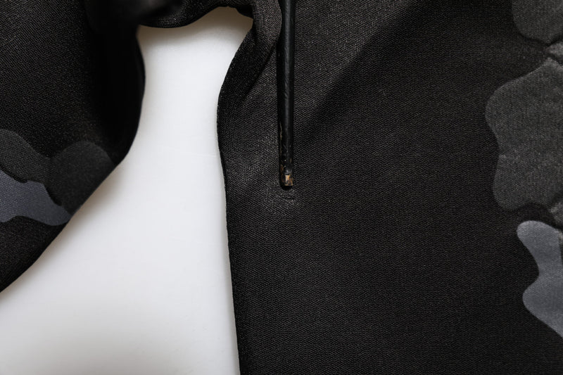 Sweat à capuche noir à motif camouflage Dolce &amp; Gabbana