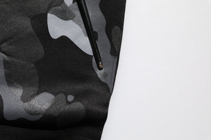 Sweat à capuche noir à motif camouflage Dolce &amp; Gabbana
