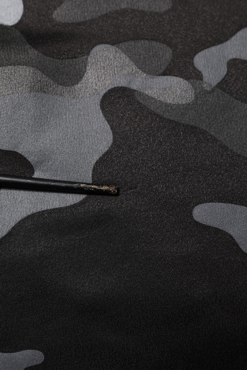 Sweat à capuche noir à motif camouflage Dolce &amp; Gabbana