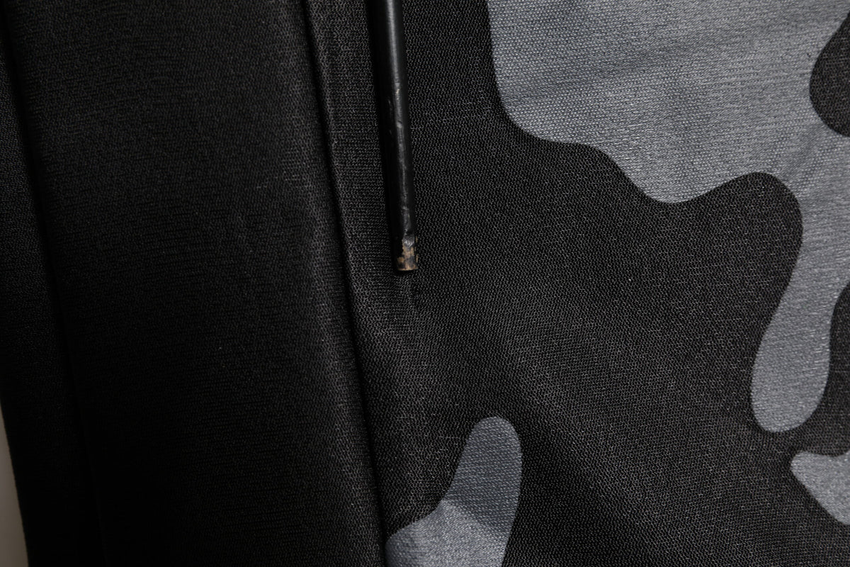 Sweat à capuche noir à motif camouflage Dolce &amp; Gabbana
