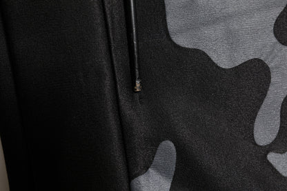 Sweat à capuche noir à motif camouflage Dolce & Gabbana