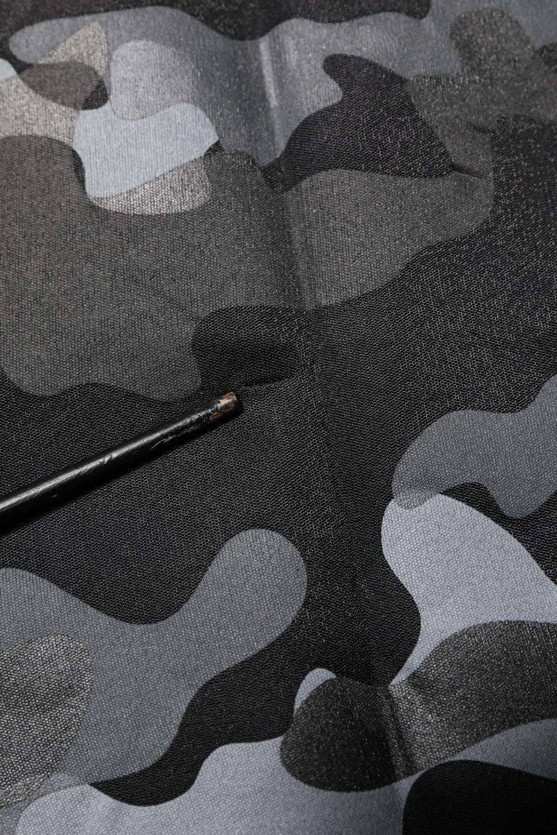 Sweat à capuche noir à motif camouflage Dolce &amp; Gabbana