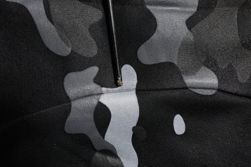 Sweat à capuche noir à motif camouflage Dolce &amp; Gabbana