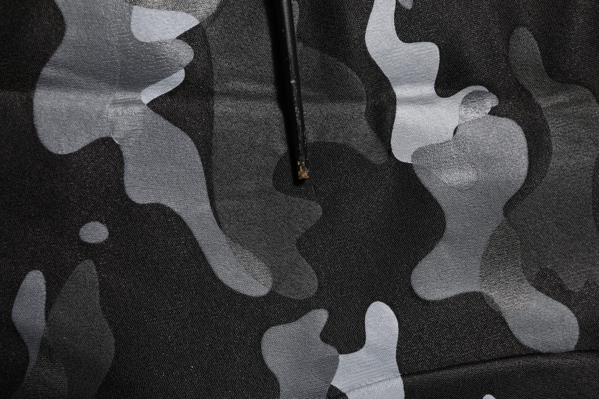 Sweat à capuche noir à motif camouflage Dolce &amp; Gabbana