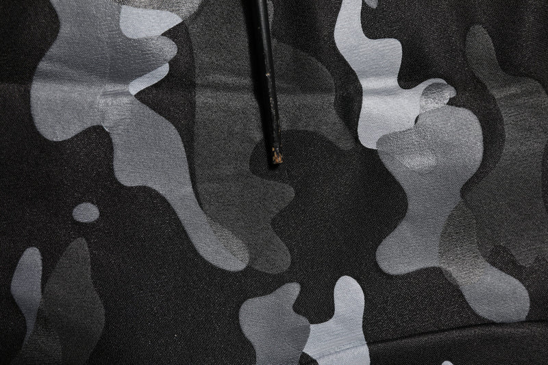 Sweat à capuche noir à motif camouflage Dolce &amp; Gabbana