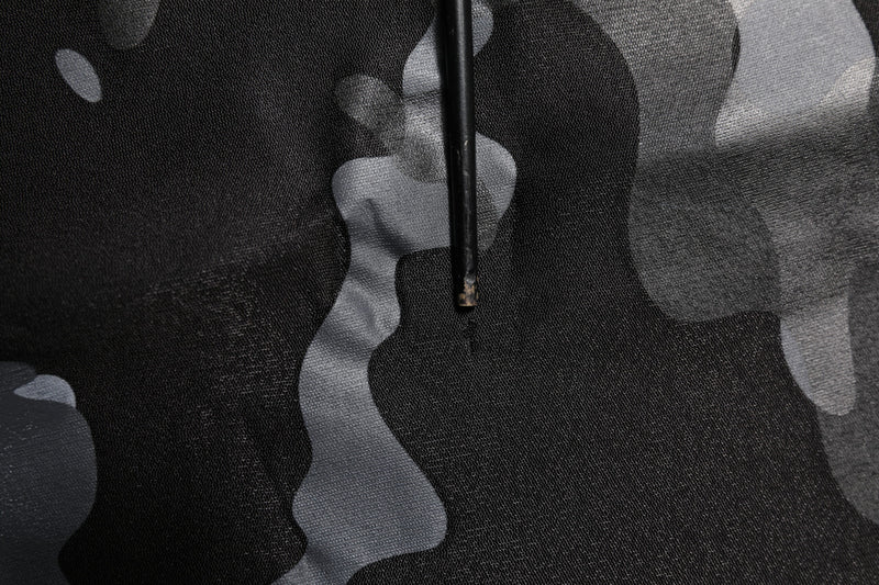 Sweat à capuche noir à motif camouflage Dolce &amp; Gabbana