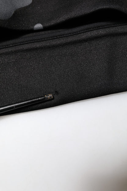 Dolce & Gabbana Black Camouflage Pullover Sweatshirt Sweater