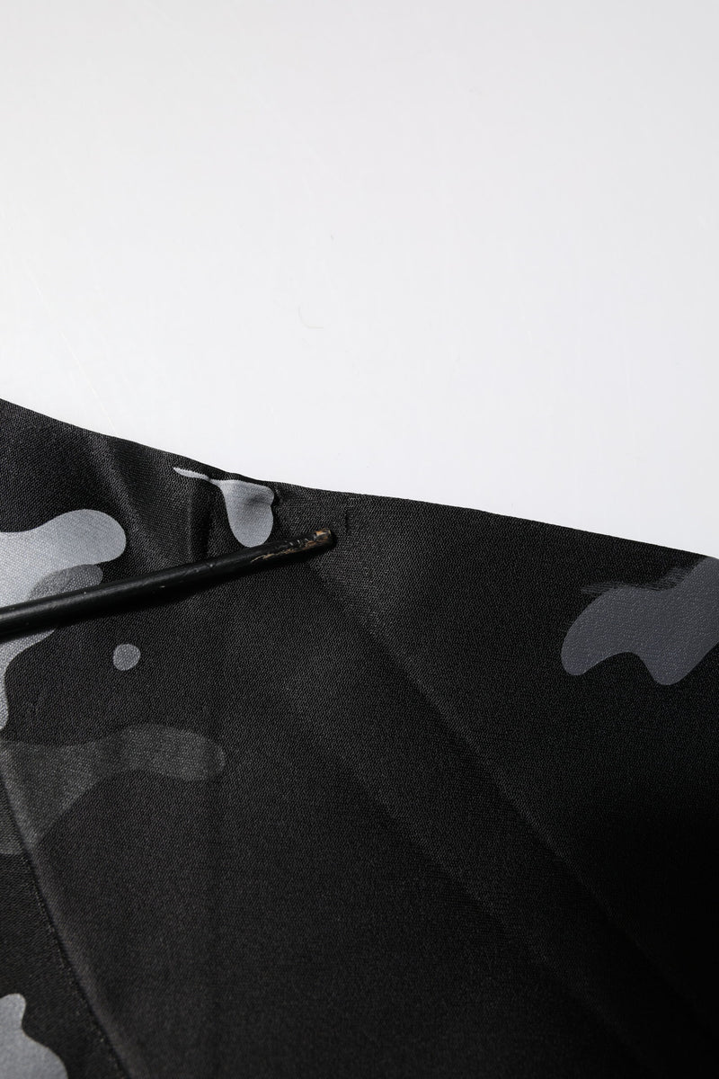 Sweat à capuche noir à motif camouflage Dolce &amp; Gabbana