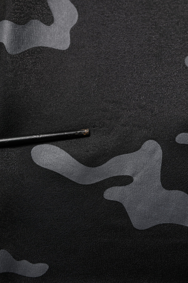 Sweat à capuche noir à motif camouflage Dolce &amp; Gabbana