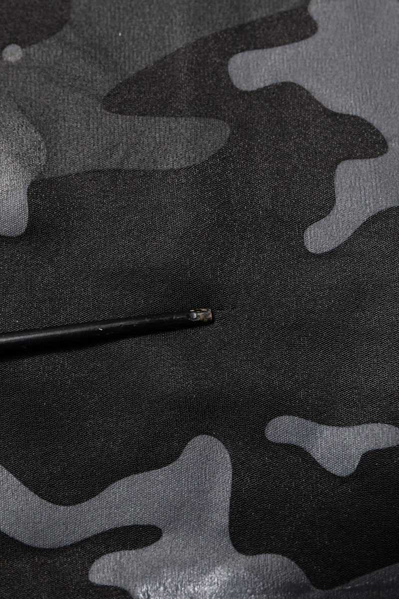 Sweat à capuche noir à motif camouflage Dolce &amp; Gabbana