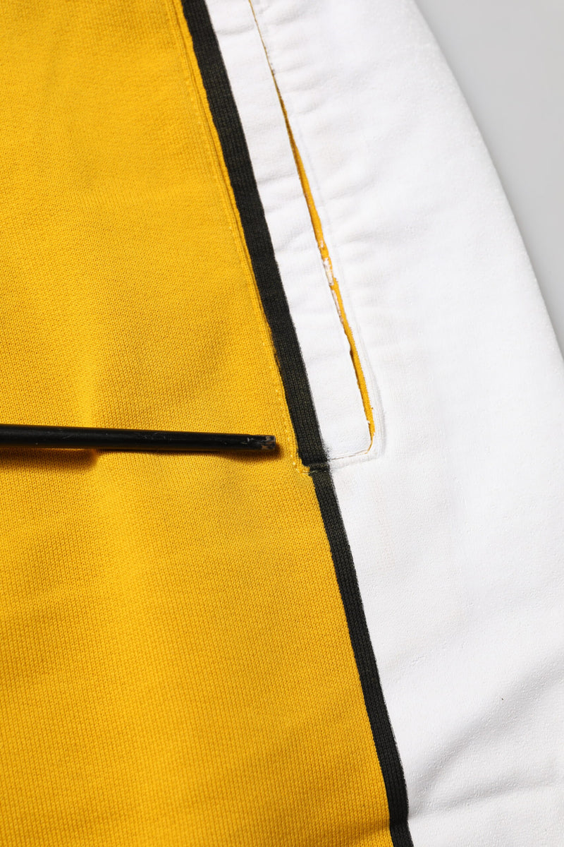 Pantalon de jogging en coton jaune Dolce &amp; Gabbana