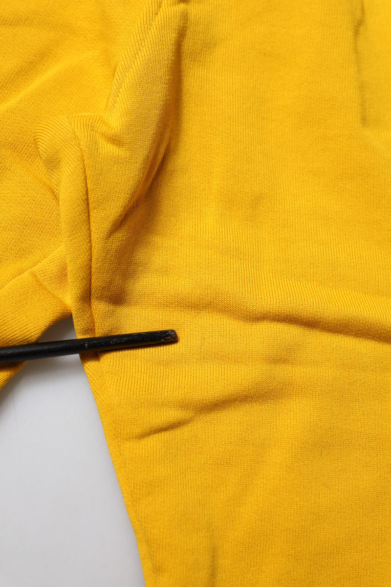 Pantalon de jogging en coton jaune Dolce &amp; Gabbana