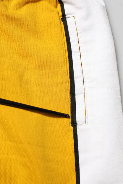 Dolce & Gabbana Yellow Cotton Sweatpants Jogger Trouser Pants