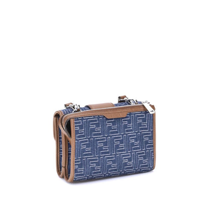 Fendi Baguette denim schoudertas