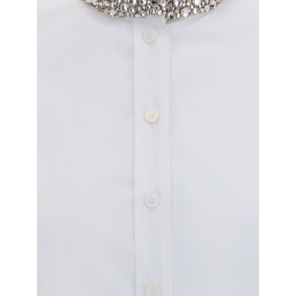 Chemise Alexander McQueen avec col décoré