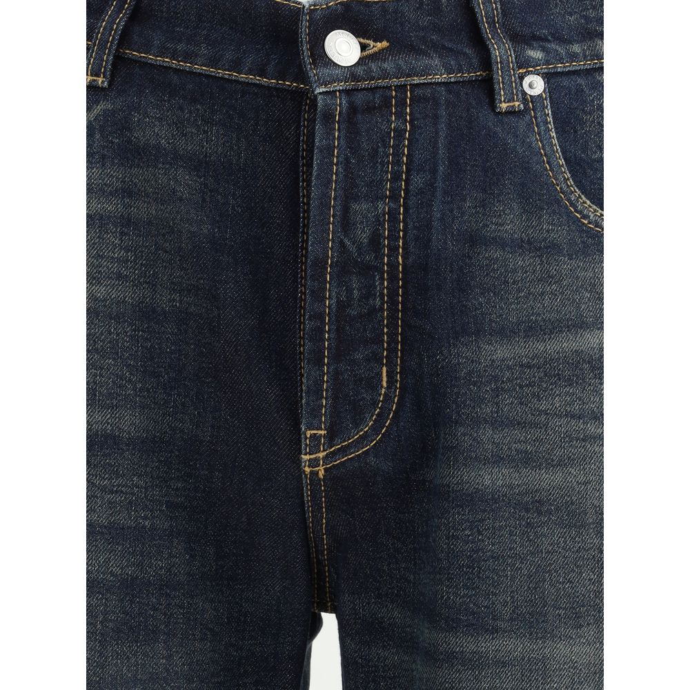 Jeans effet vintage Alexander McQueen
