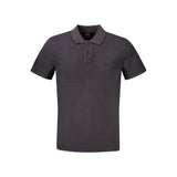 Polo en coton noir Hugo Boss