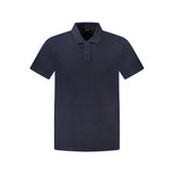Polo en coton bleu Hugo Boss