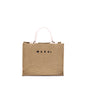 Marni Tote Bag met raffia-effect
