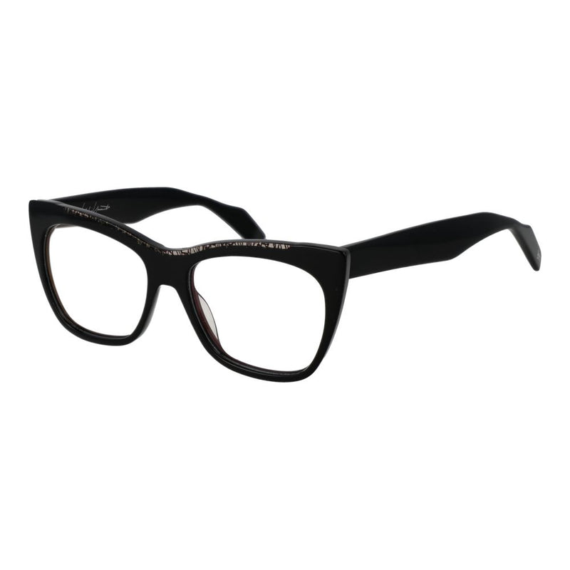 Yohji Yamamoto Black Cat Eye Glasses Frame for Men