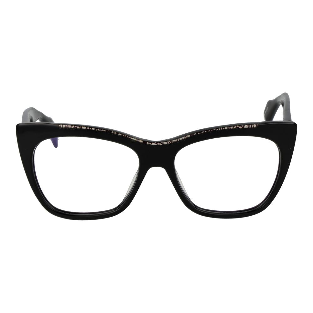 Yohji Yamamoto Black Cat Eye Glasses Frame for Men