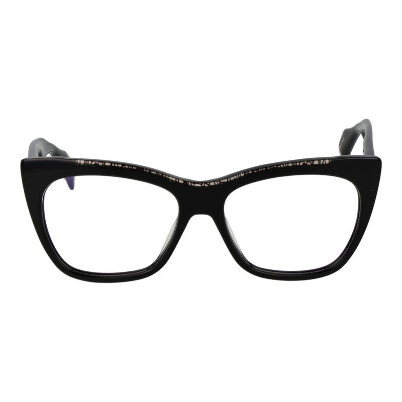 Yohji Yamamoto Black Cat Eye Glasses Frame for Men