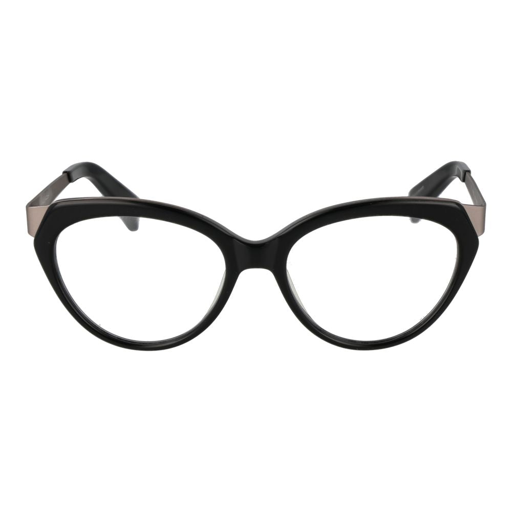 Yohji Yamamoto Gray Unisex Glasses Frame - Elegant Cat-Eye Style