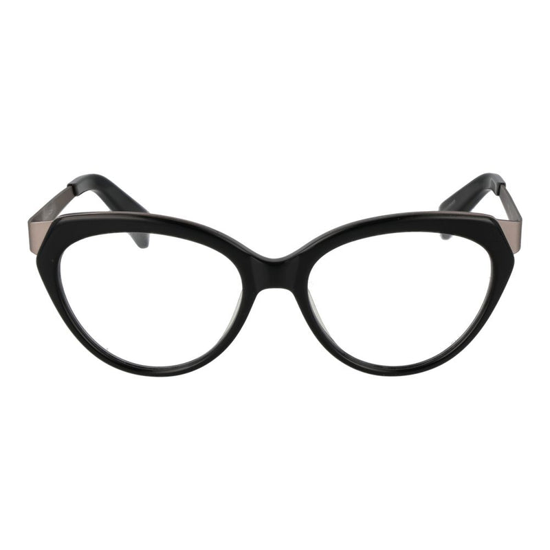 Yohji Yamamoto Gray Unisex Glasses Frame - Elegant Cat-Eye Style