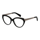 Yohji Yamamoto Black Unisex Cat-Eye Glasses Frame