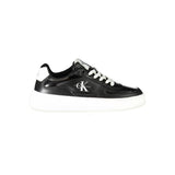 Calvin Klein Black Polyester Sneaker - Stylish Athletic Footwear