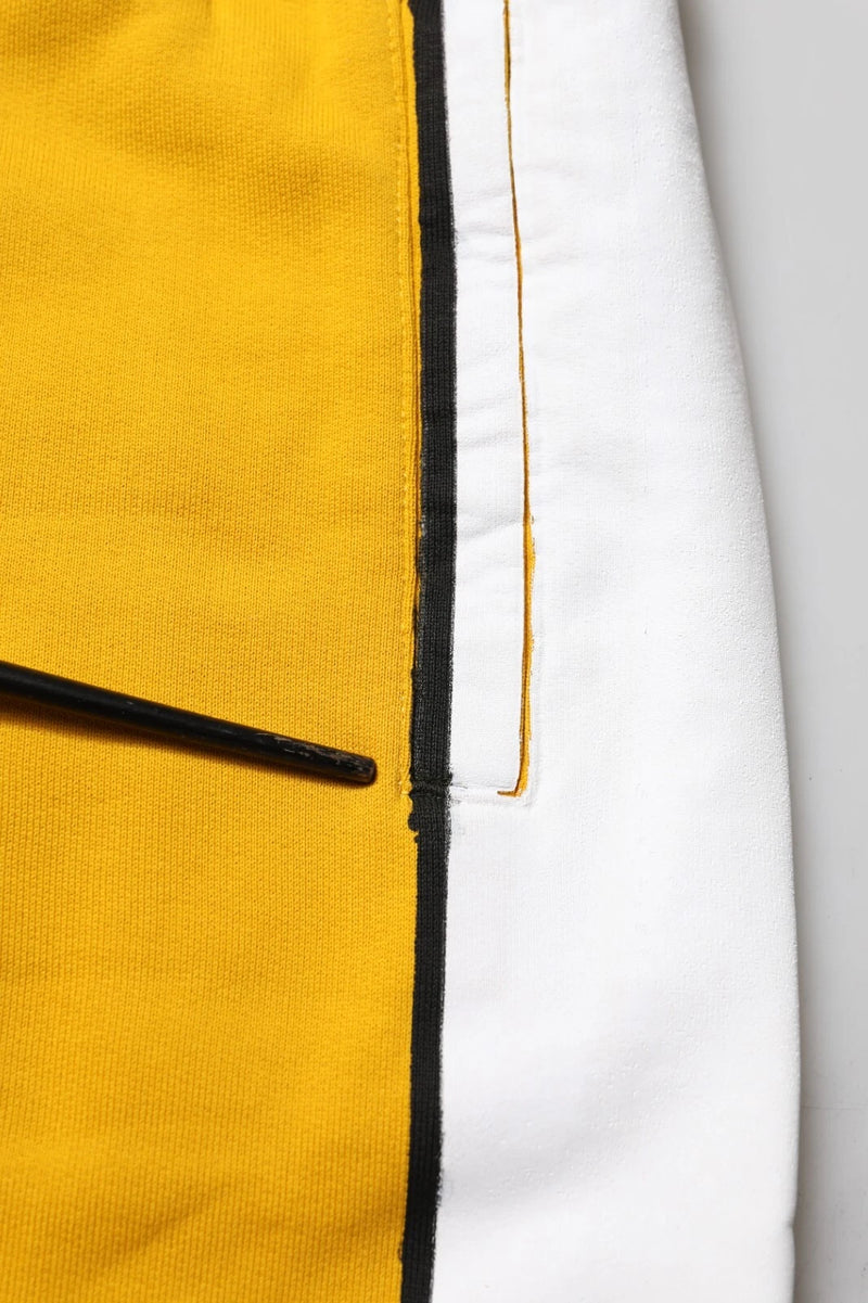 Pantalon de jogging en coton jaune Dolce &amp; Gabbana