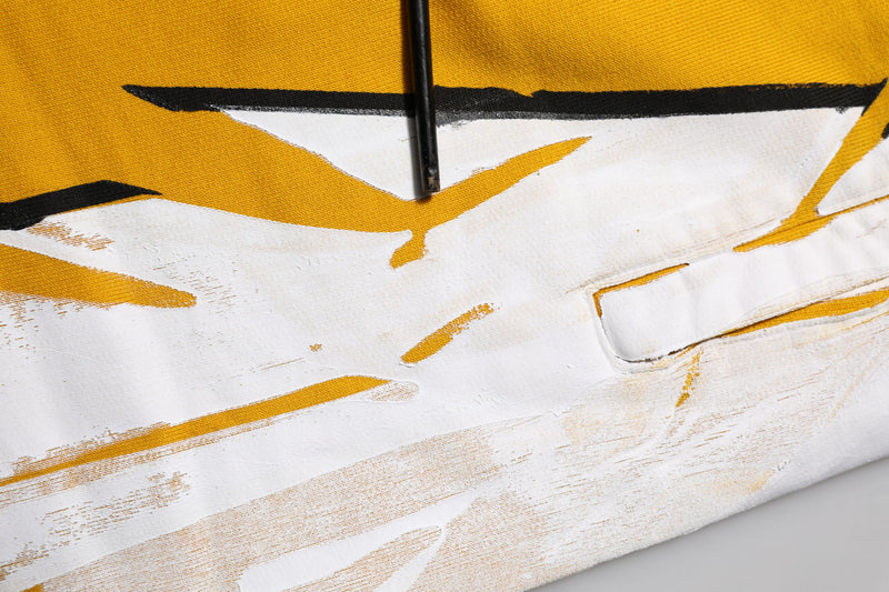 Jogging en coton imprimé jaune de Dolce &amp; Gabbana