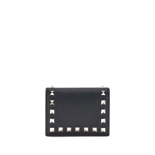 Portefeuille en cuir Rockstud Valentino Garavani
