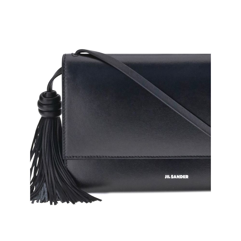Jil Sander Tassel Schoudertas