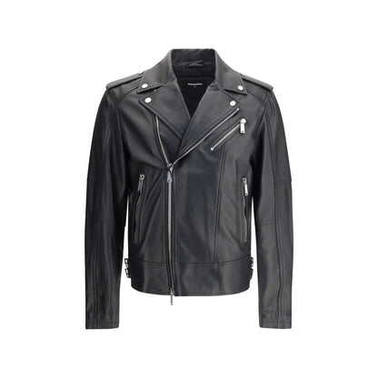 Dsquared² Kiodo leather Jacket