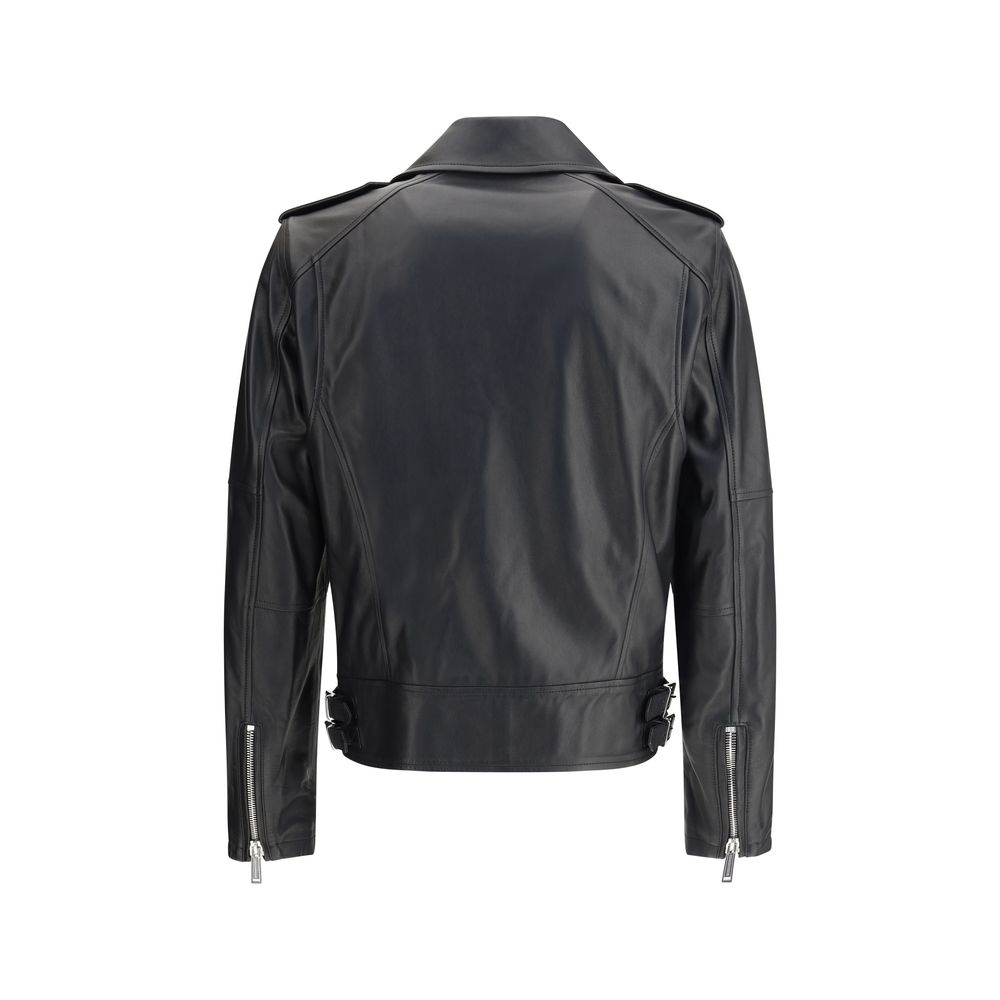 Dsquared² Kiodo leather Jacket