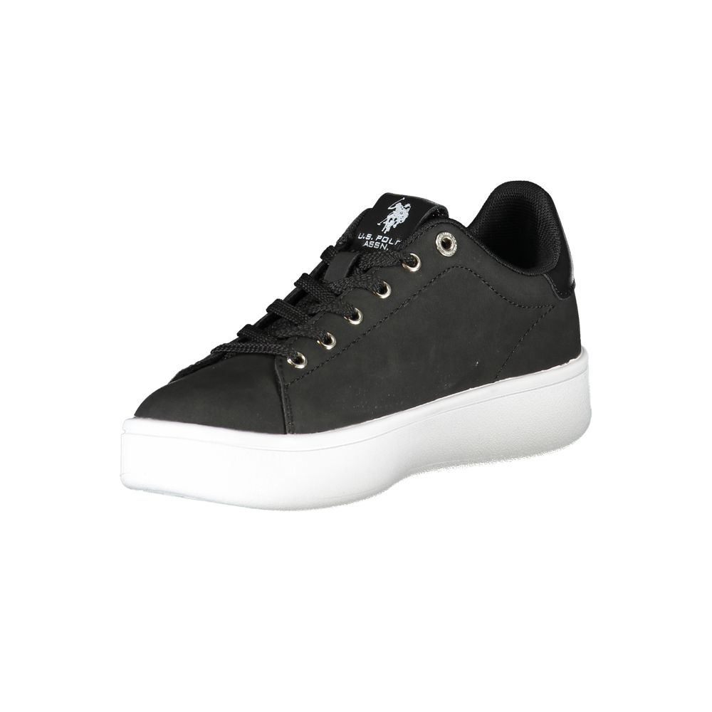 U.S. POLO ASSN. Black Polyester Women Sneaker - Stylish Comfort