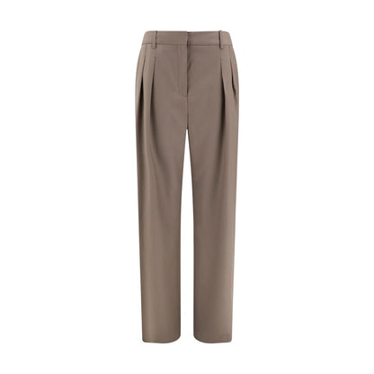 Loulou De Saison wijde broek van wol