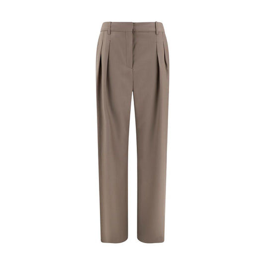 Loulou De Saison wijde broek van wol