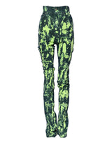 Dolce & Gabbana Jeans Femme Taille Haute Splash Vert