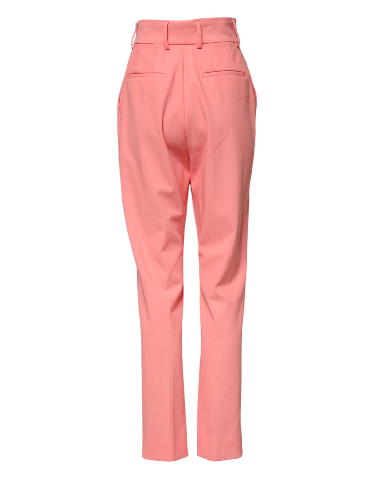 Dolce & Gabbana Pantalon Tapered Taille Haute Rose