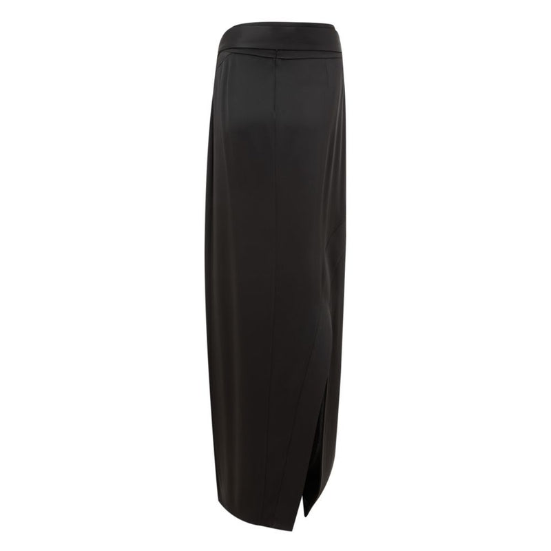 Tom Ford Black Acetate Long Skirt - Elegant Pencil Design