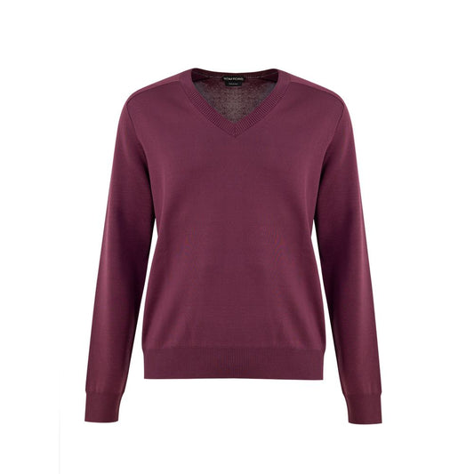 Tom Ford Purple Silk Sweater