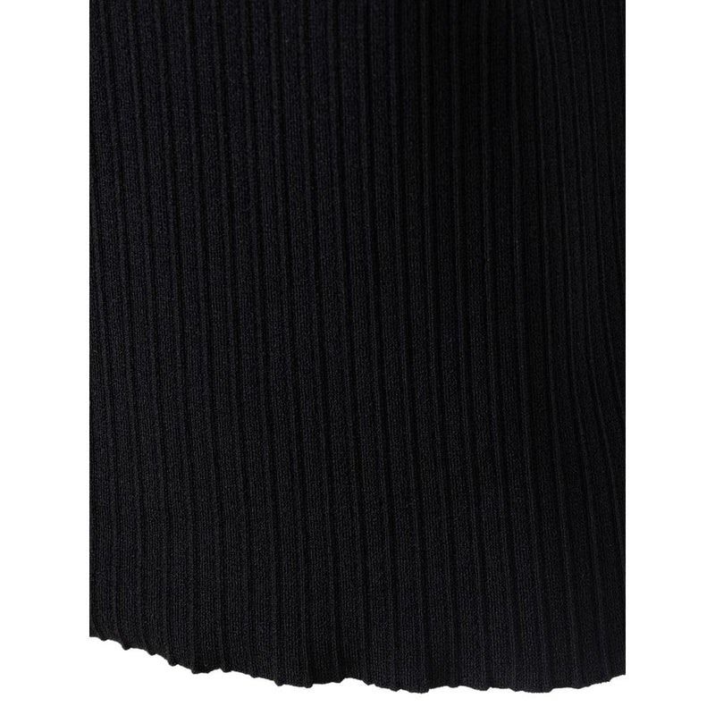 Tom Ford T-Shirt en Soie Noire - Design Ribs Luxueux