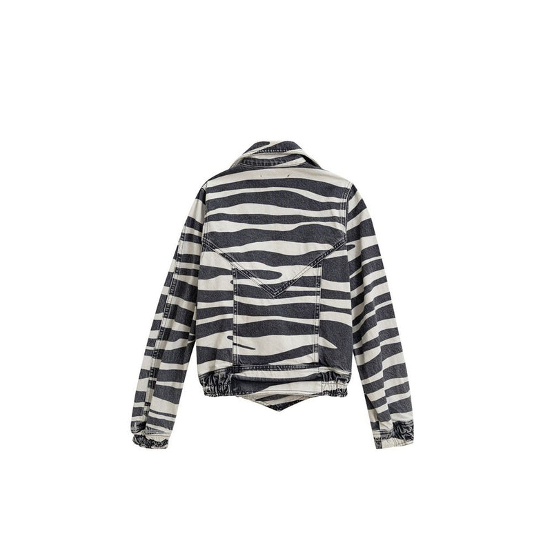 Retrofête Black and White Cotton Blazer - Chic and Versatile